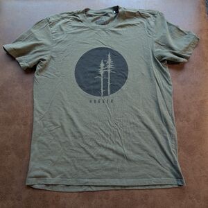 Prana Mens Short Sleeve Top. Mmsize Large.